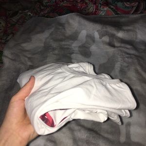 Anime: RXBY white and red T-shirt.